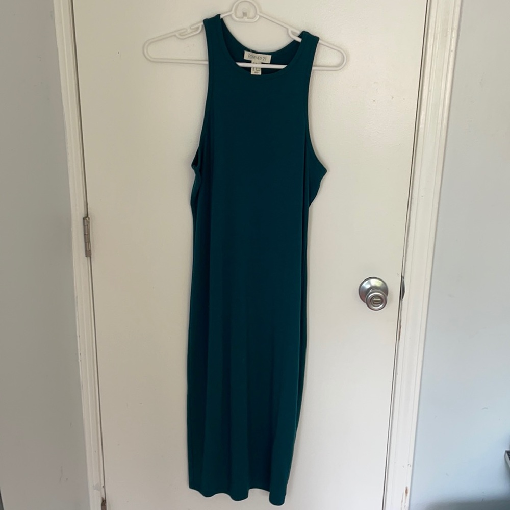 Emerald Green Tank Dress